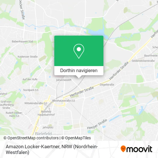 Amazon Locker-Kaertner Karte