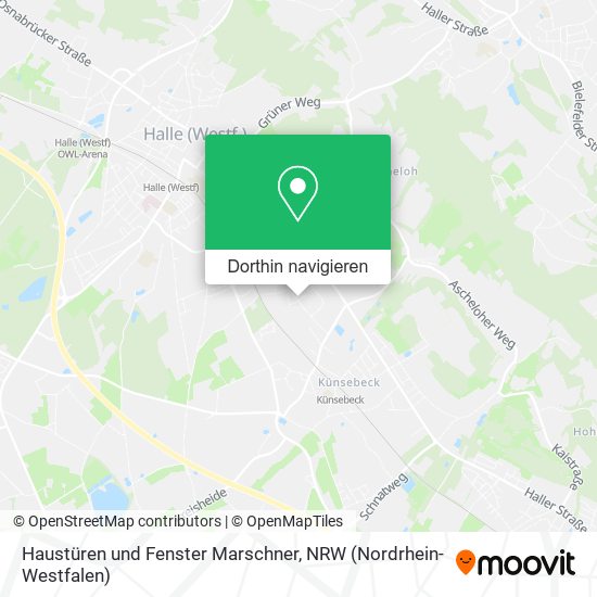 Haustüren und Fenster Marschner Karte