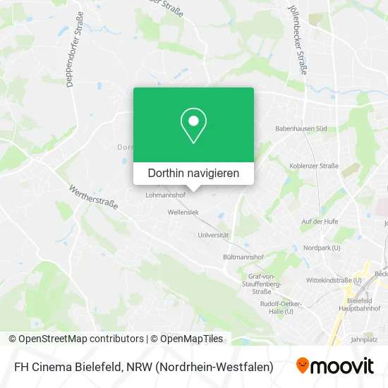 FH Cinema Bielefeld Karte