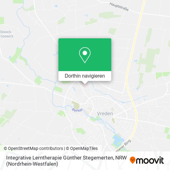 Integrative Lerntherapie Günther Stegemerten Karte