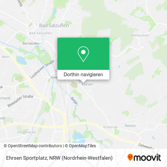 Ehrsen Sportplatz Karte