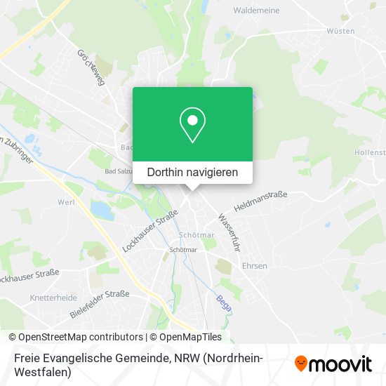 Freie Evangelische Gemeinde Karte