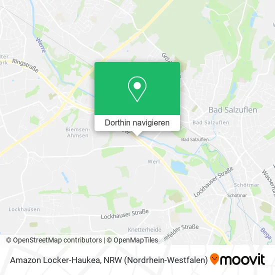 Amazon Locker-Haukea Karte