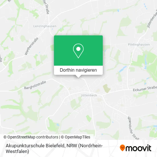 Akupunkturschule Bielefeld Karte