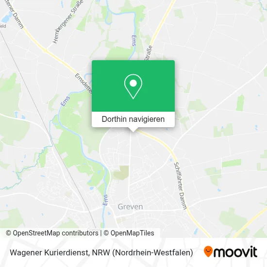 Wagener Kurierdienst Karte