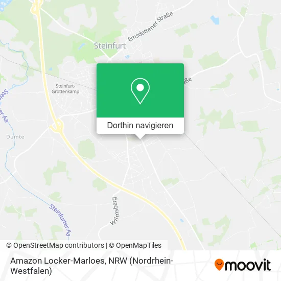 Amazon Locker-Marloes Karte