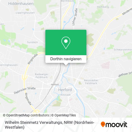 Wilhelm Steinmetz Verwaltungs Karte