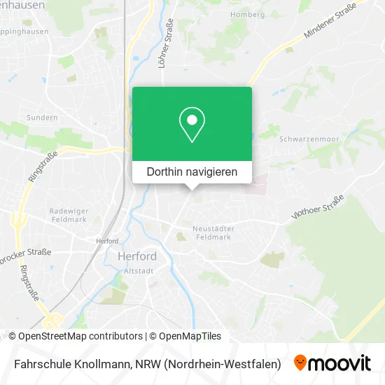 Fahrschule Knollmann Karte