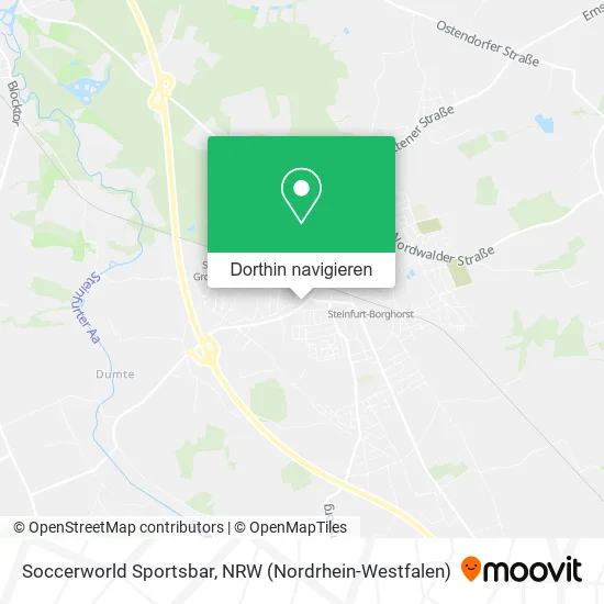 Soccerworld Sportsbar Karte