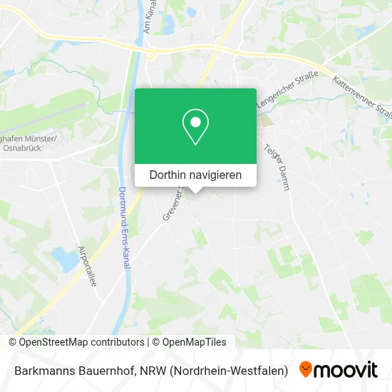 Barkmanns Bauernhof Karte