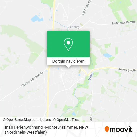 Ina's Ferienwohnung -Monteurszimmer Karte