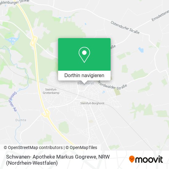 Schwanen- Apotheke Markus Gogrewe Karte