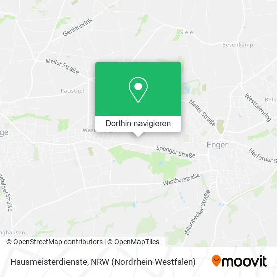 Hausmeisterdienste Karte