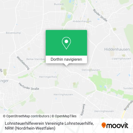 Lohnsteuerhilfeverein Vereinigte Lohnsteuerhilfe Karte