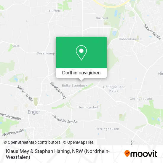 Klaus Mey & Stephan Haning Karte