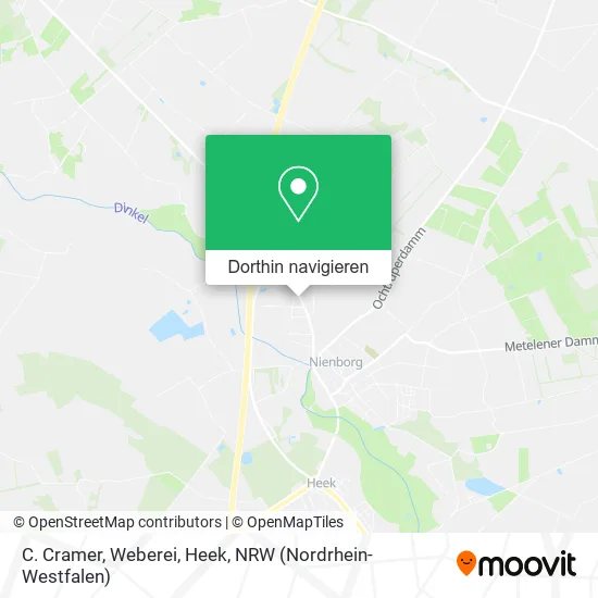 C. Cramer, Weberei, Heek Karte