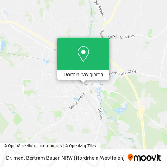Dr. med. Bertram Bauer Karte