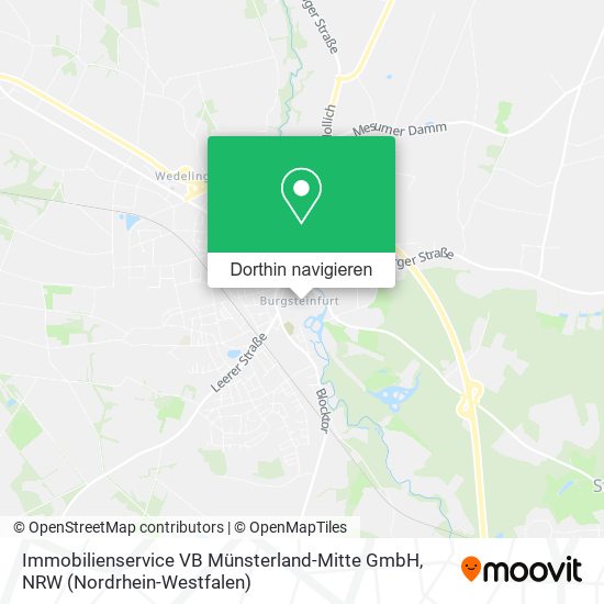 Immobilienservice VB Münsterland-Mitte GmbH Karte