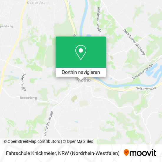 Fahrschule Knickmeier Karte