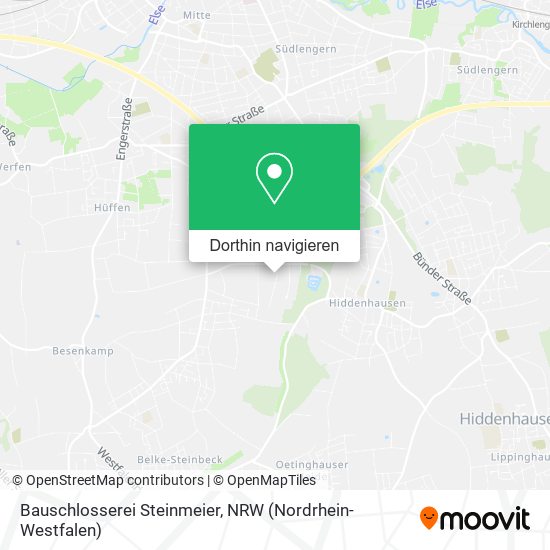 Bauschlosserei Steinmeier Karte
