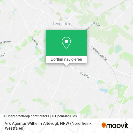 Vrk Agentur Wilhelm Altevogt Karte