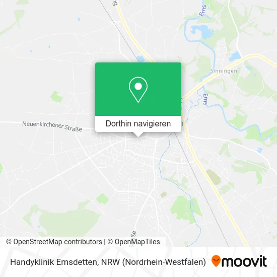 Handyklinik Emsdetten Karte