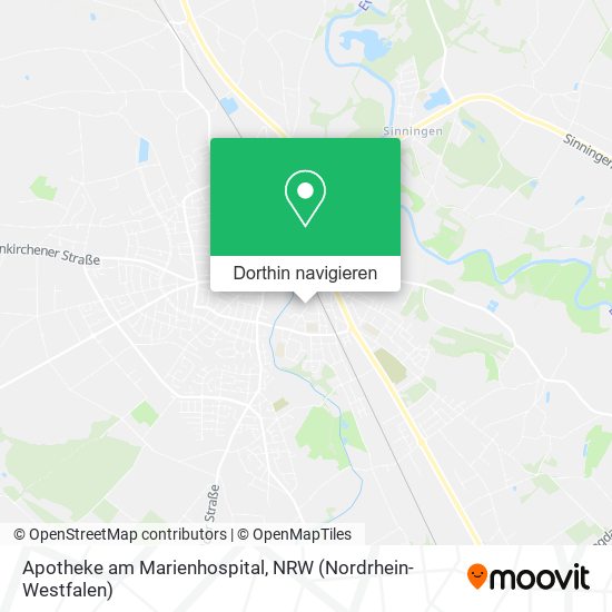 Apotheke am Marienhospital Karte