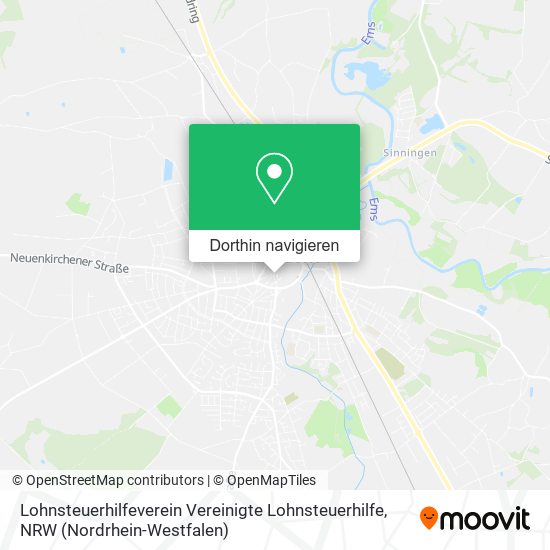 Lohnsteuerhilfeverein Vereinigte Lohnsteuerhilfe Karte