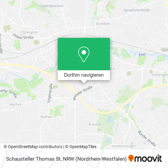 Schausteller Thomas St Karte