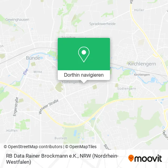 RB Data Rainer Brockmann e.K. Karte