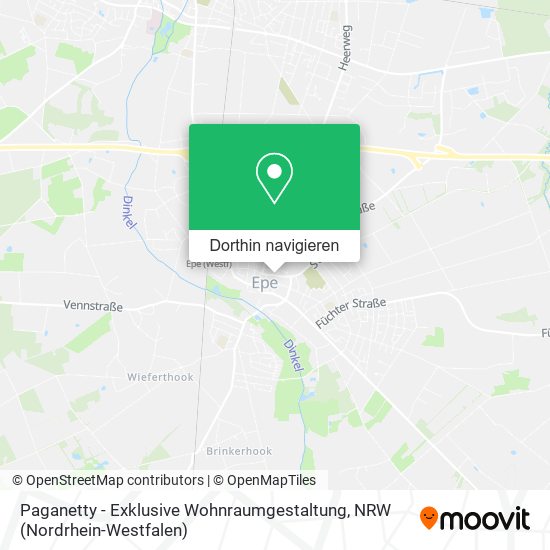 Paganetty - Exklusive Wohnraumgestaltung Karte