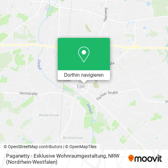 Paganetty - Exklusive Wohnraumgestaltung Karte