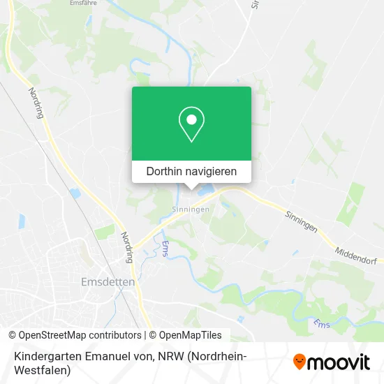 Kindergarten Emanuel von Karte