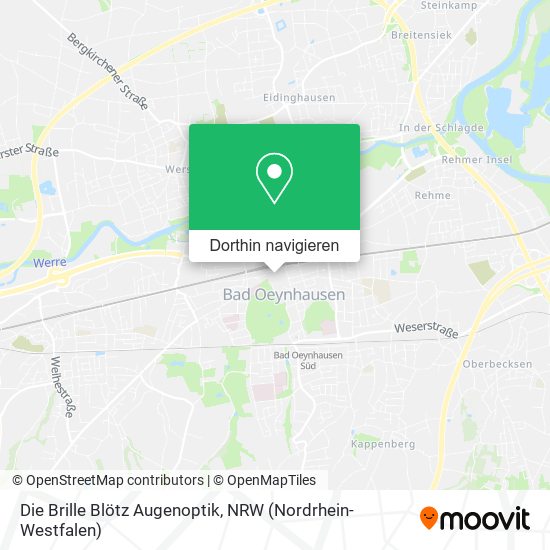 Die Brille Blötz Augenoptik Karte