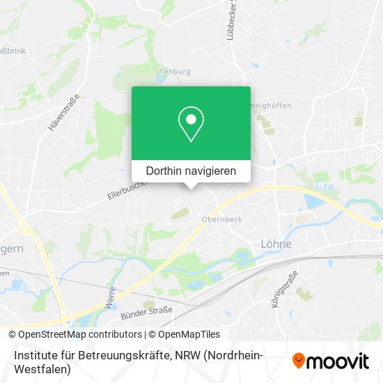 Institute für Betreuungskräfte Karte