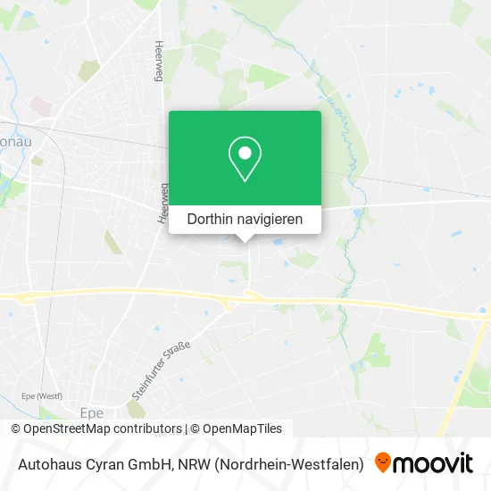Autohaus Cyran GmbH Karte