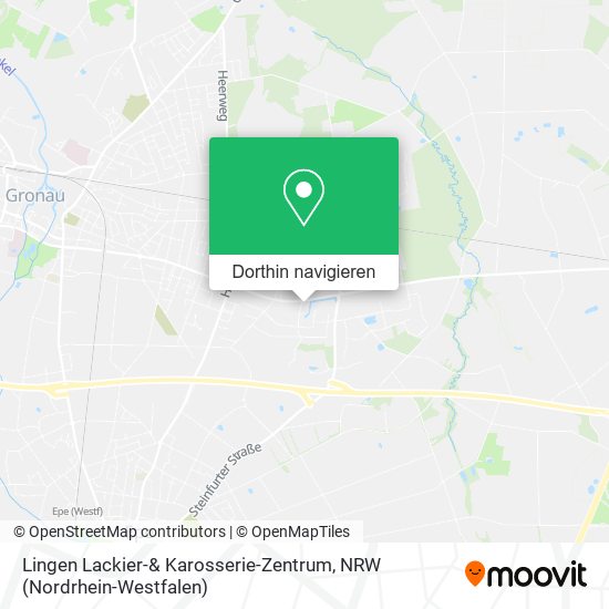 Lingen Lackier-& Karosserie-Zentrum Karte