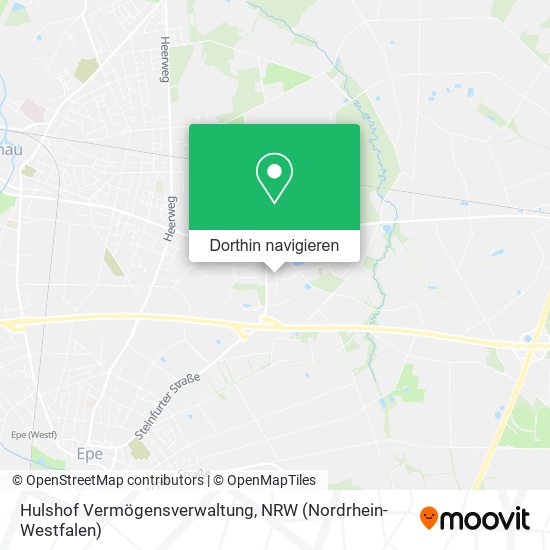 Hulshof Vermögensverwaltung Karte