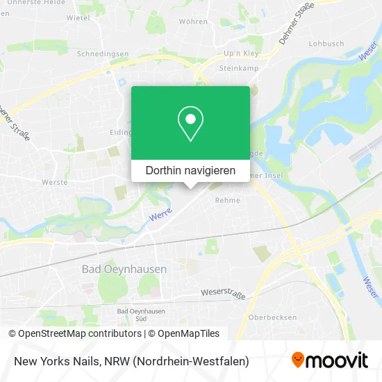 New Yorks Nails Karte