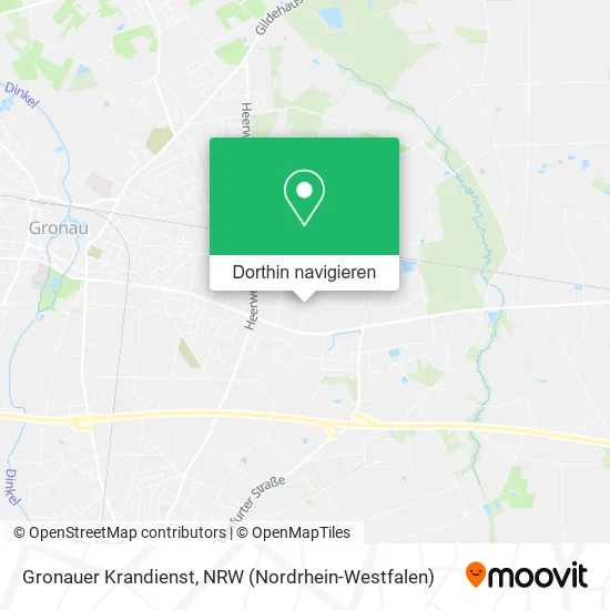 Gronauer Krandienst Karte