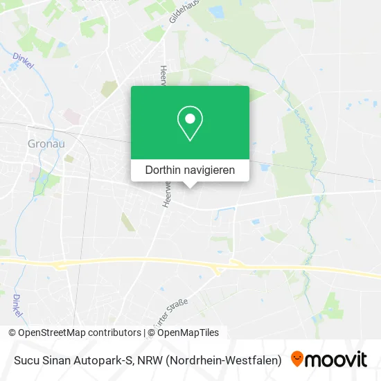 Sucu Sinan Autopark-S Karte