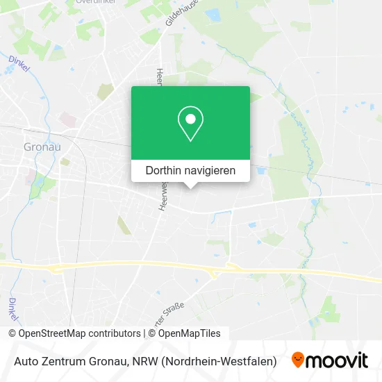 Auto Zentrum Gronau Karte