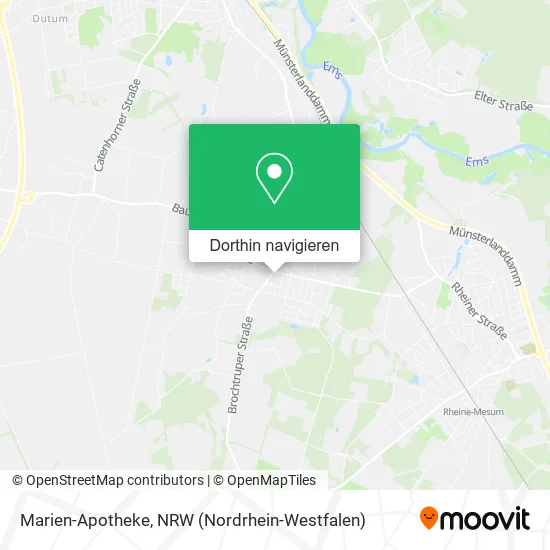 Marien-Apotheke Karte