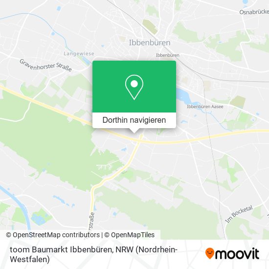 toom Baumarkt Ibbenbüren Karte