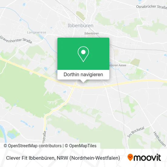 Clever Fit Ibbenbüren Karte