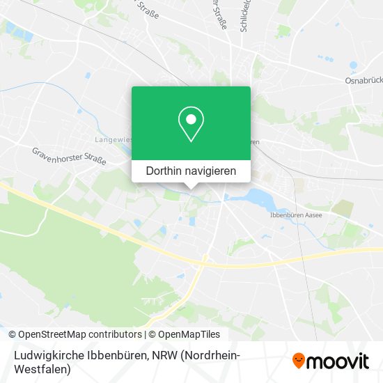Ludwigkirche Ibbenbüren Karte