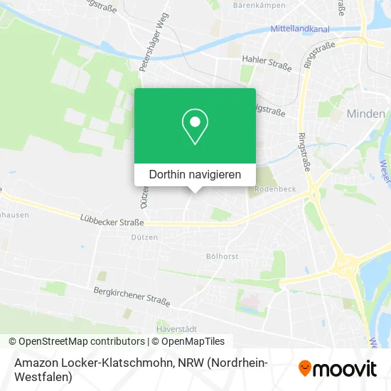 Amazon Locker-Klatschmohn Karte