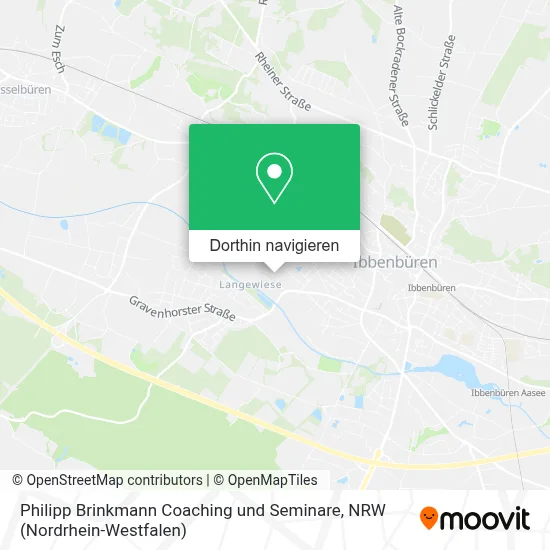 Philipp Brinkmann Coaching und Seminare Karte