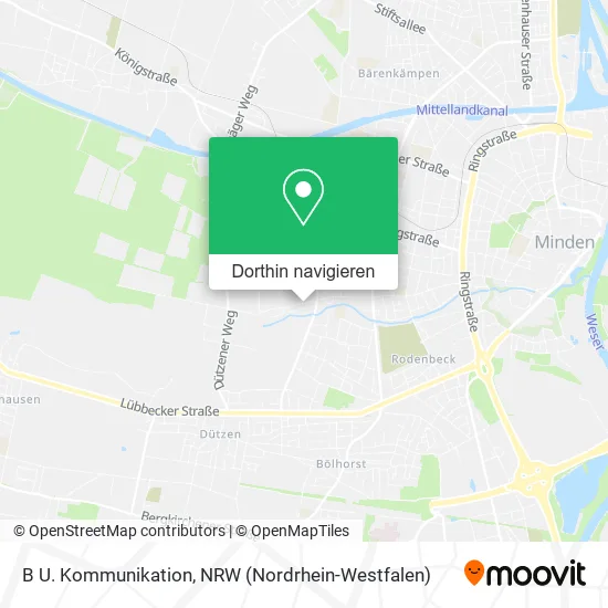 B U. Kommunikation Karte