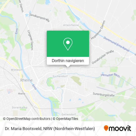 Dr. Maria Bootsveld Karte